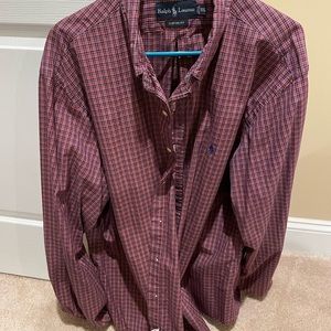 Ralph Lauren Long Sleeve Button Down Shirt. XXL